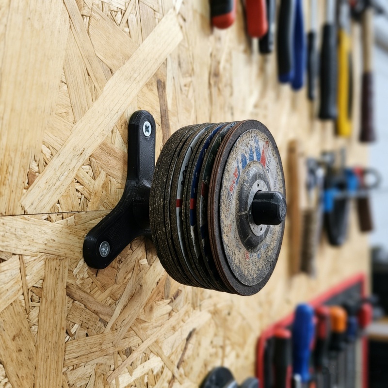 Workshop Tools Holder - Supporto da parete per smerigliatrice angolare