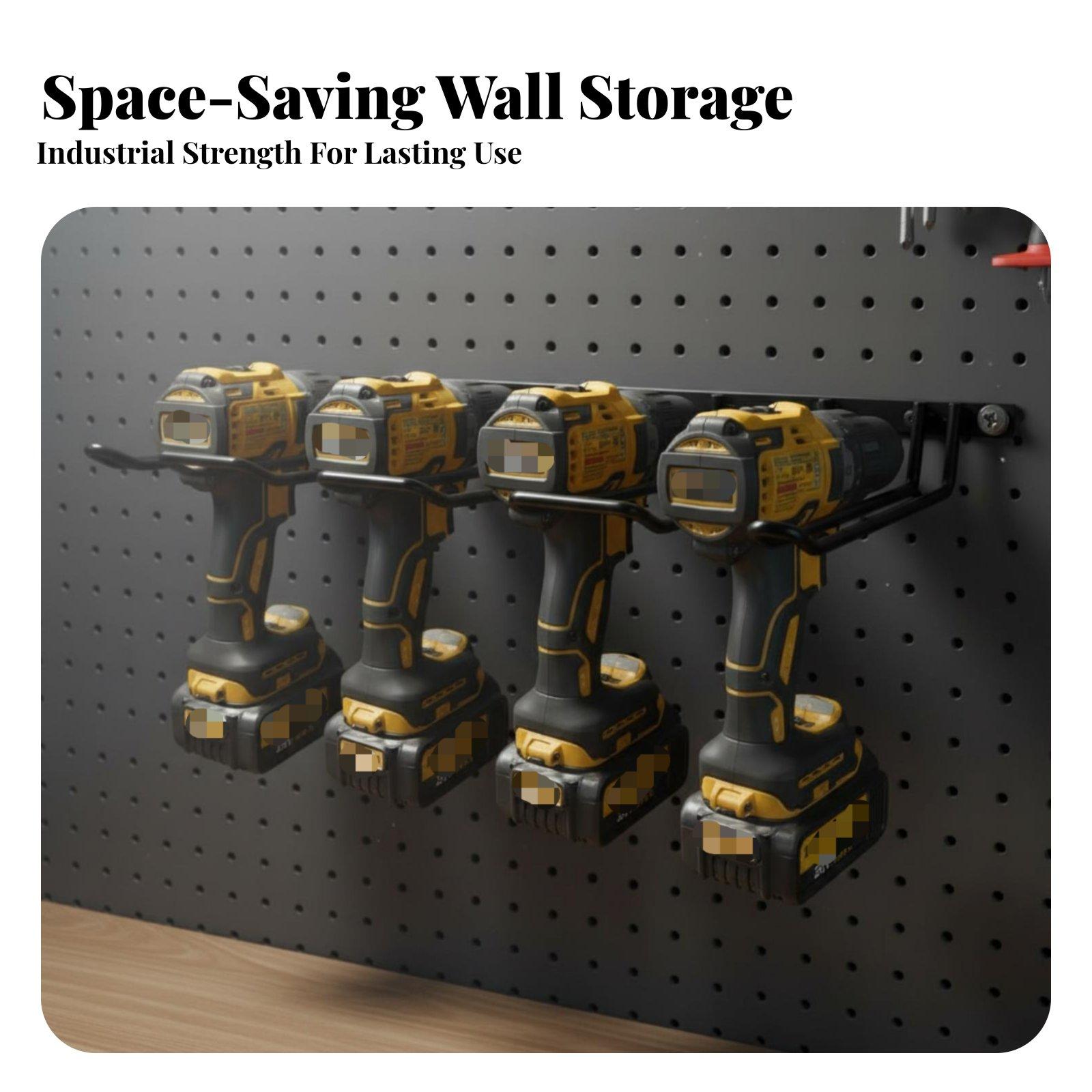 Workshop Tools Holder - Porta Utensili a Muro con Mensola
