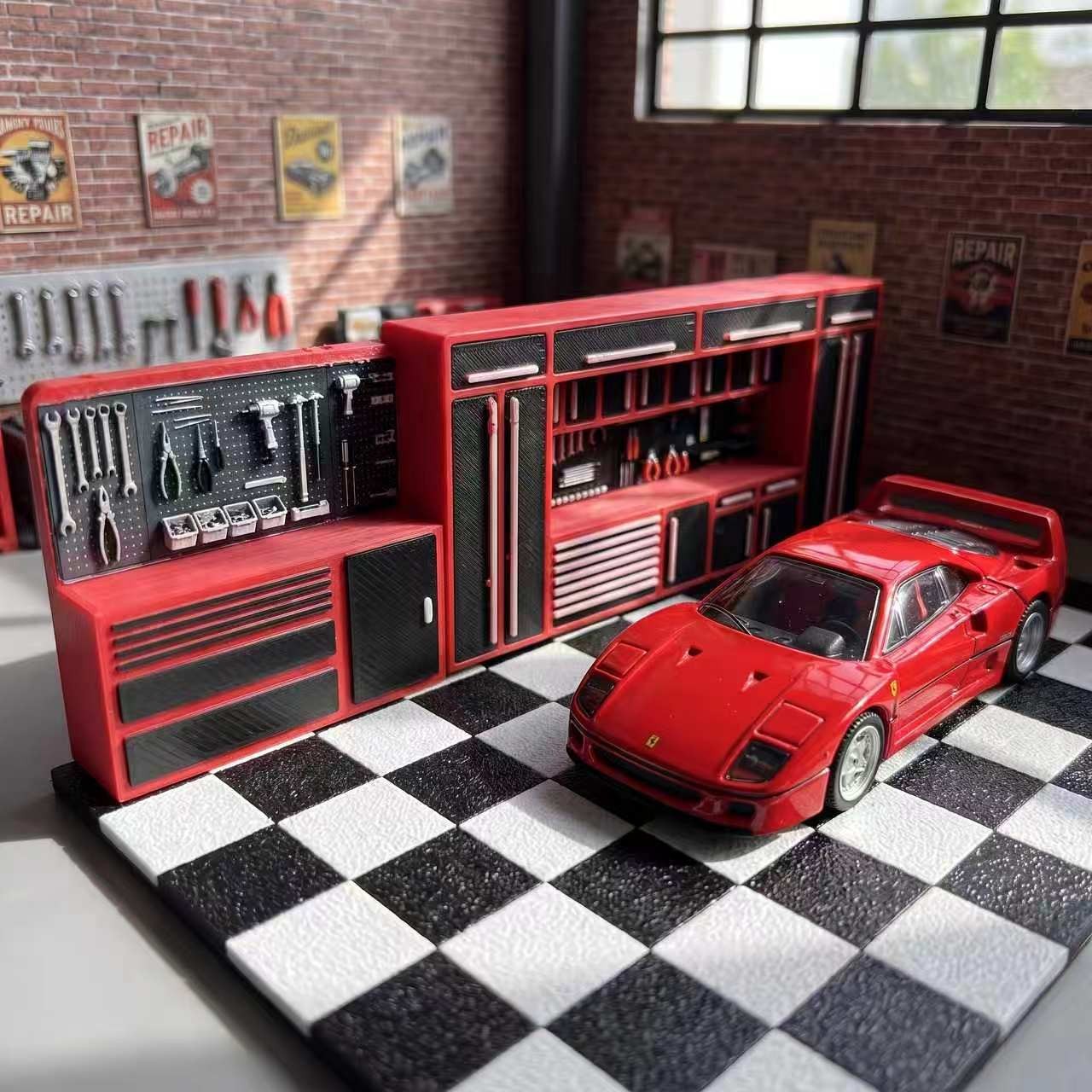 1:64 Set di utensili per banco - Tools Workshop For Kids recensione e prezzo