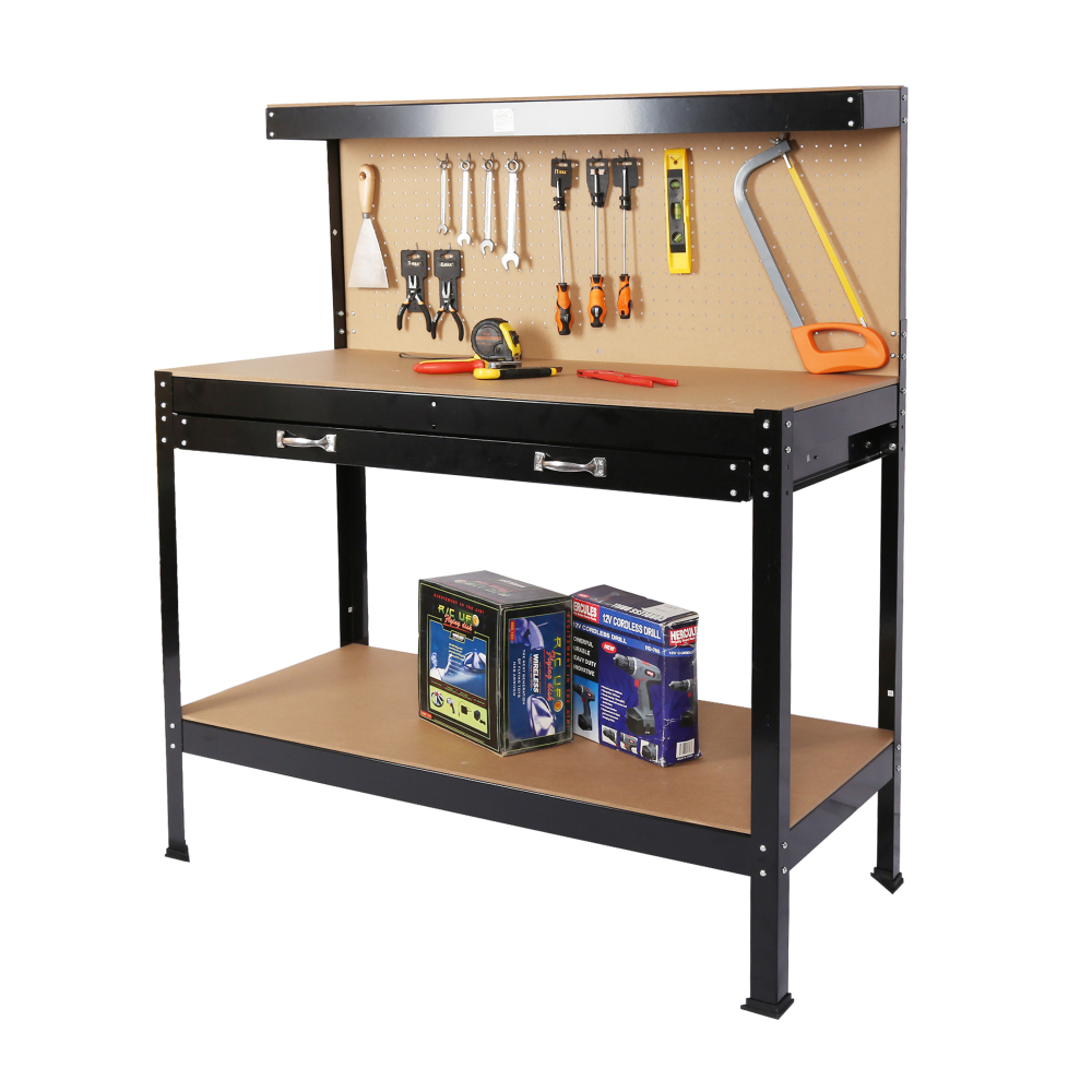 Banco da Lavoro in Acciaio con - Workshop Tools Table recensione e prezzo