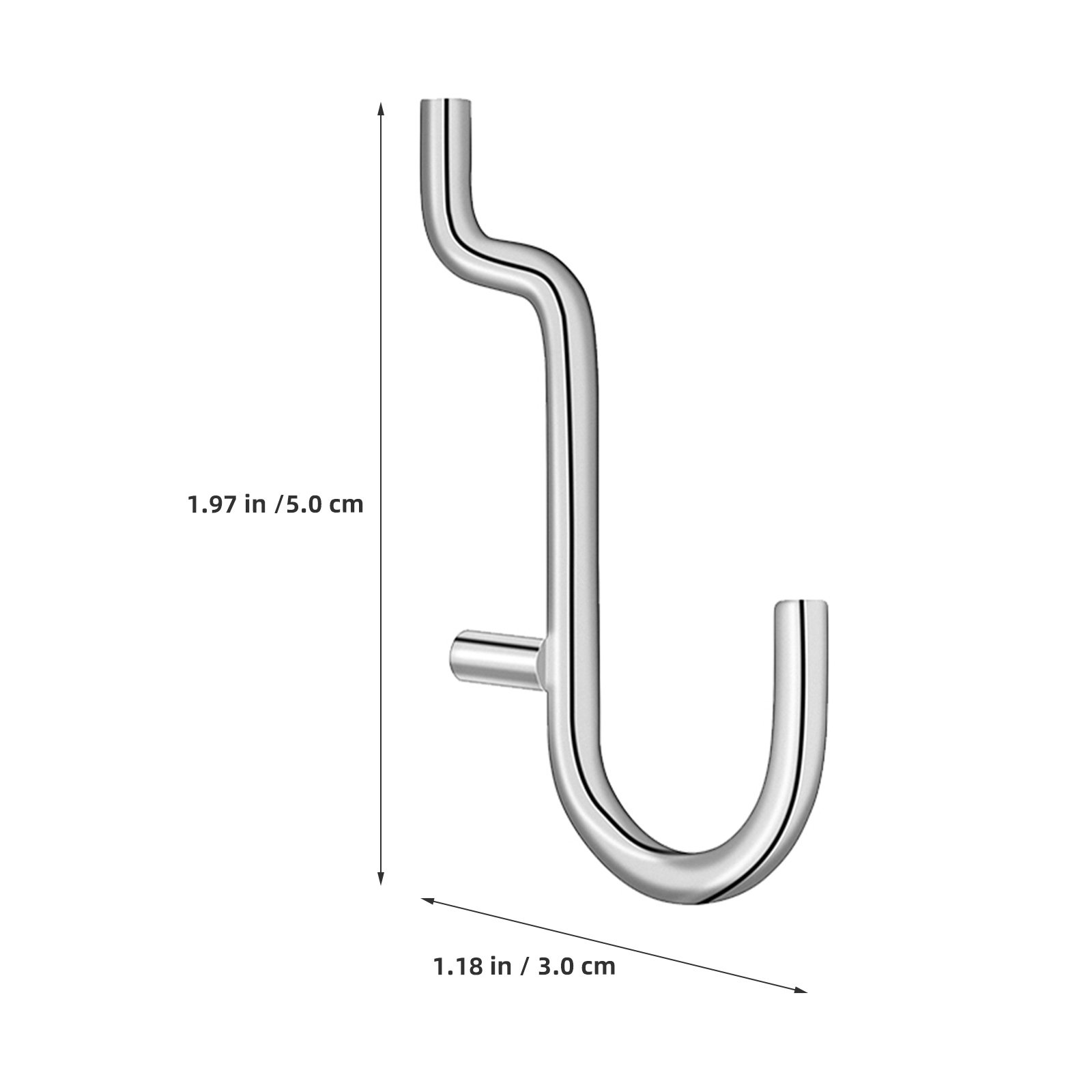 10 ganci in acciaio inossidabi - Workshop Tools Hanging recensione e prezzo