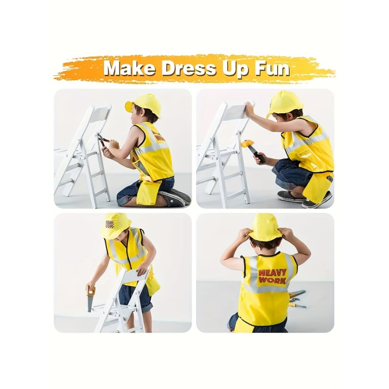 Costume da gilet per operaio e - Tools Workshop For Kids recensione e prezzo
